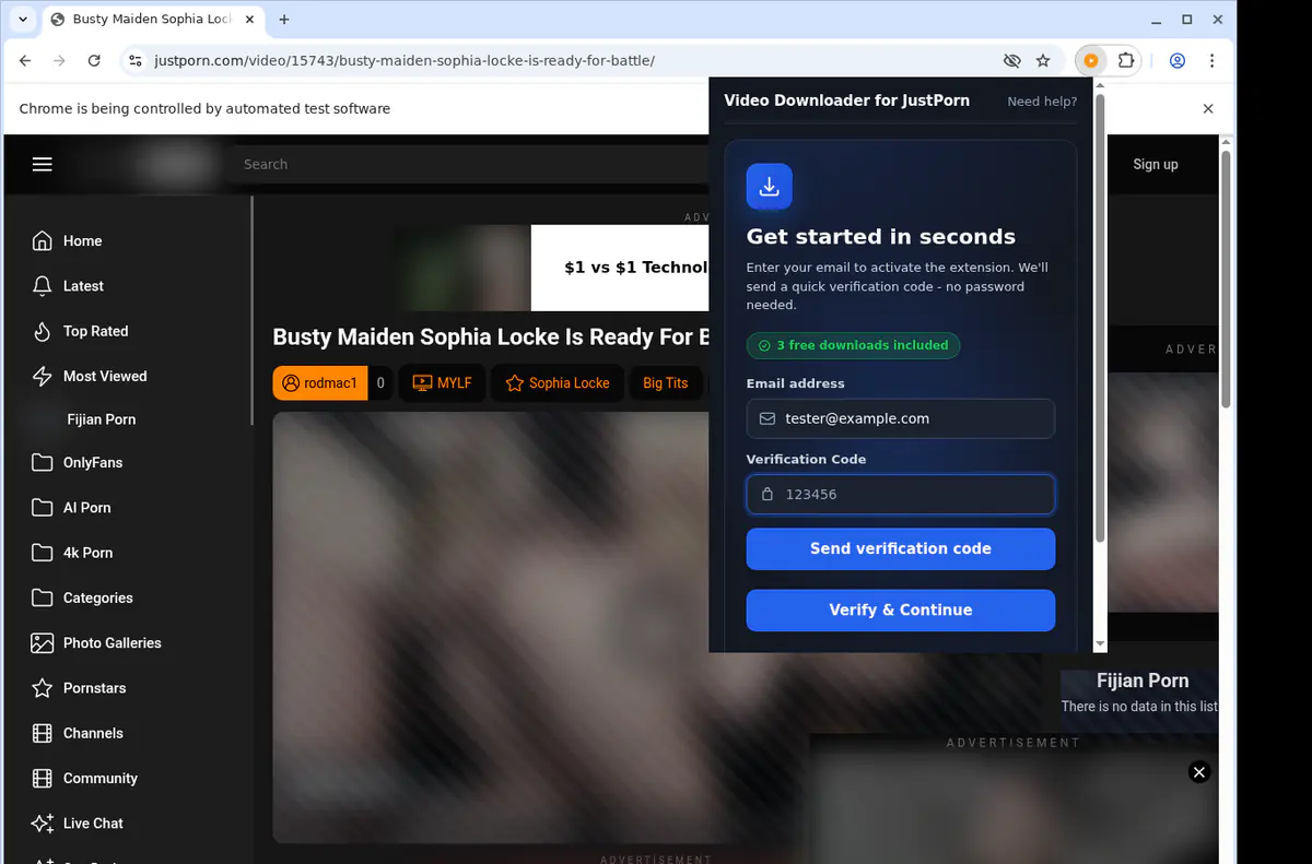 Justporn Video Downloader screenshot 4