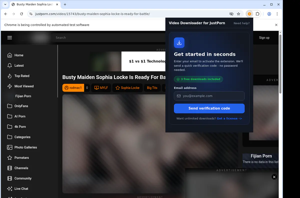 Justporn Video Downloader screenshot 5